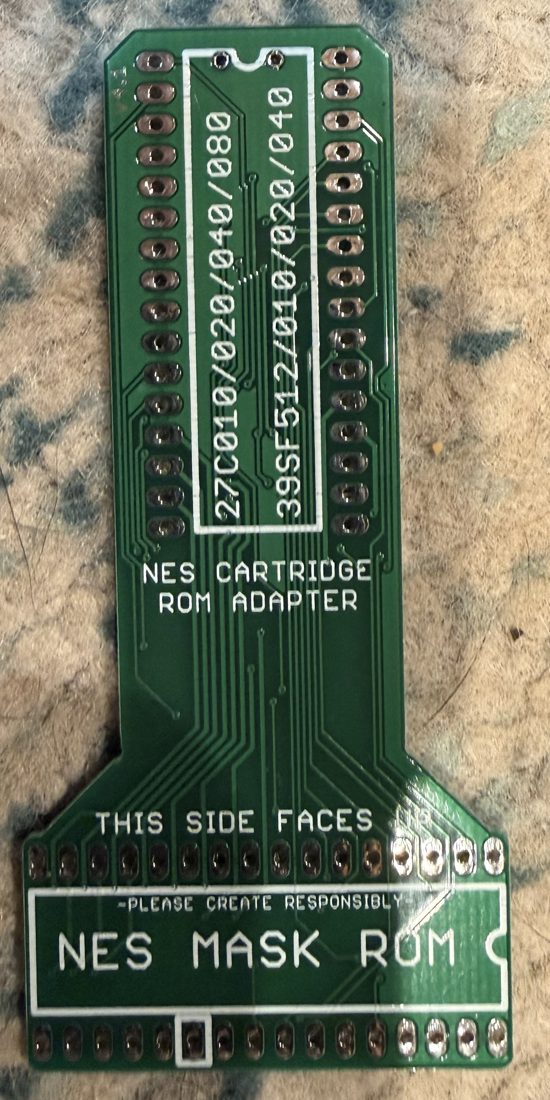 the mask ROM adapter