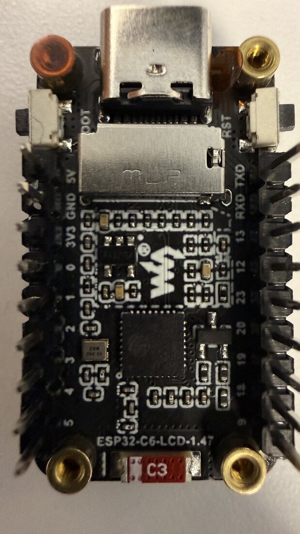 the C6 LCD board