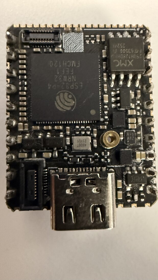 the Stamp P4's part side